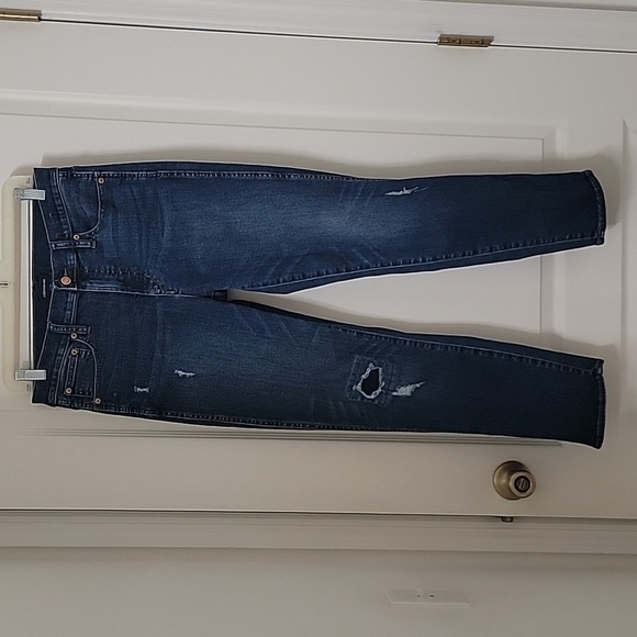 J.Crew Size 29 Vintage Straight Medium-Dark Wash Blue Jeans, Excellent Used Cond - Picture 11 of 15